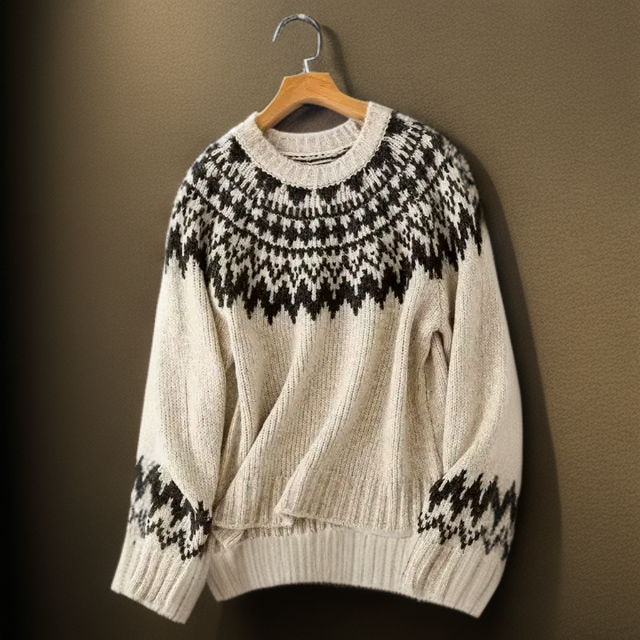 Rite | Bequemer und gemütlicher Pullover für Damen mit Rundhalsausschnitt