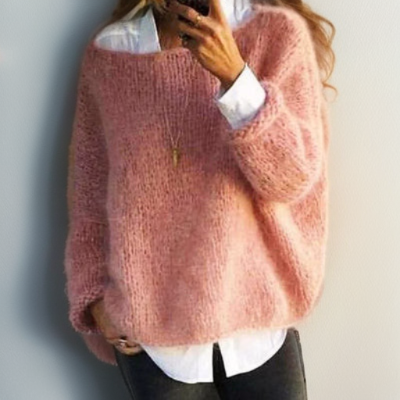 Susanna | Lässiger und Modischer Pullover für Damen mit Rundhalsausschnitt