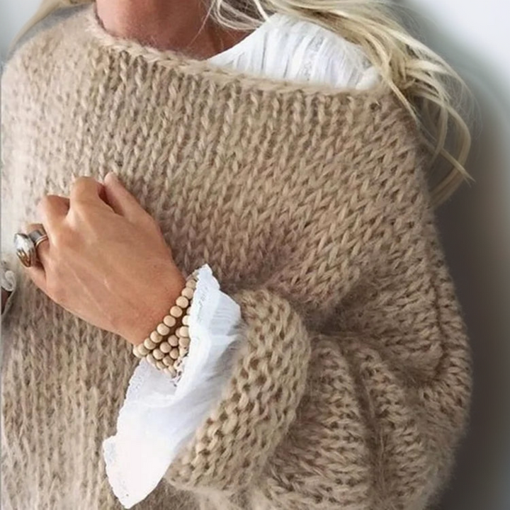 Susanna | Lässiger und Modischer Pullover für Damen mit Rundhalsausschnitt