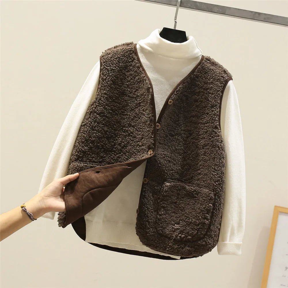 Briah | Elegante Weste für Damen mit Rundhalsausschnitt