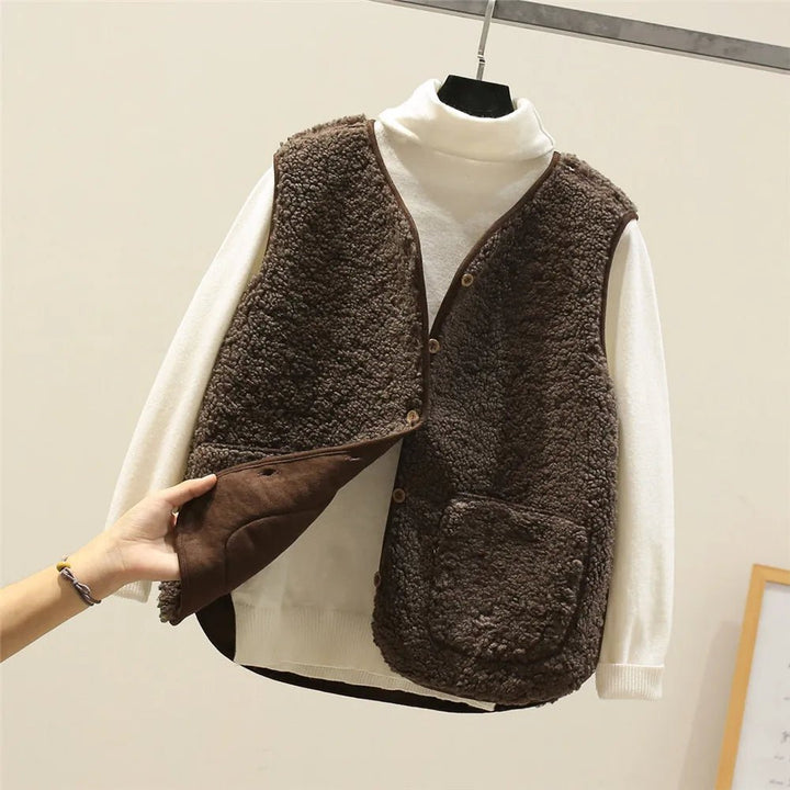 Briah | Elegante Weste für Damen mit Rundhalsausschnitt