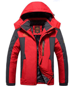 Lorenzo | Bequeme Winterjacke für Herren mit Kapuze und langen Ärmeln