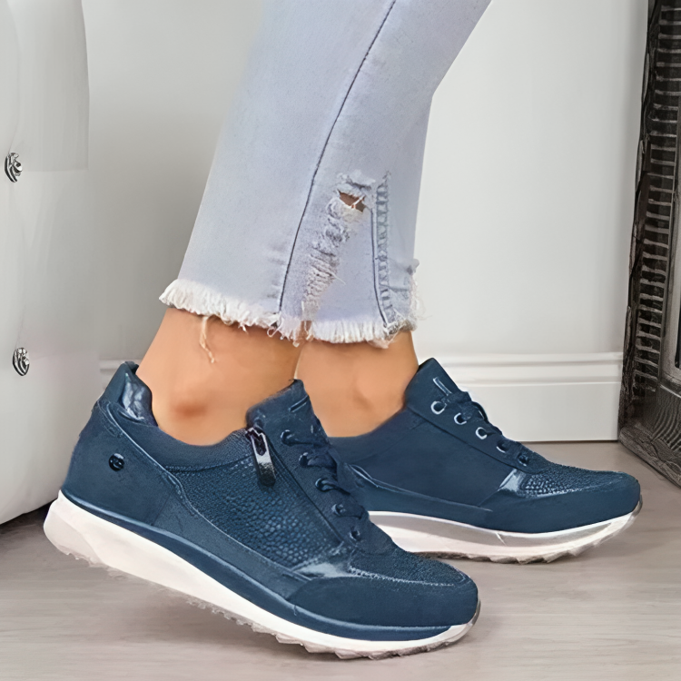 Ginevra | Ortopädische Turnschuhe mit Reißverschluß