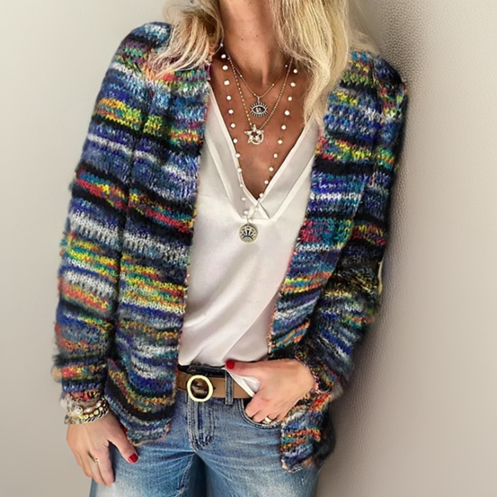 Lili | Bunter und Bequemer Pullover im Vintage-Stil für Damen