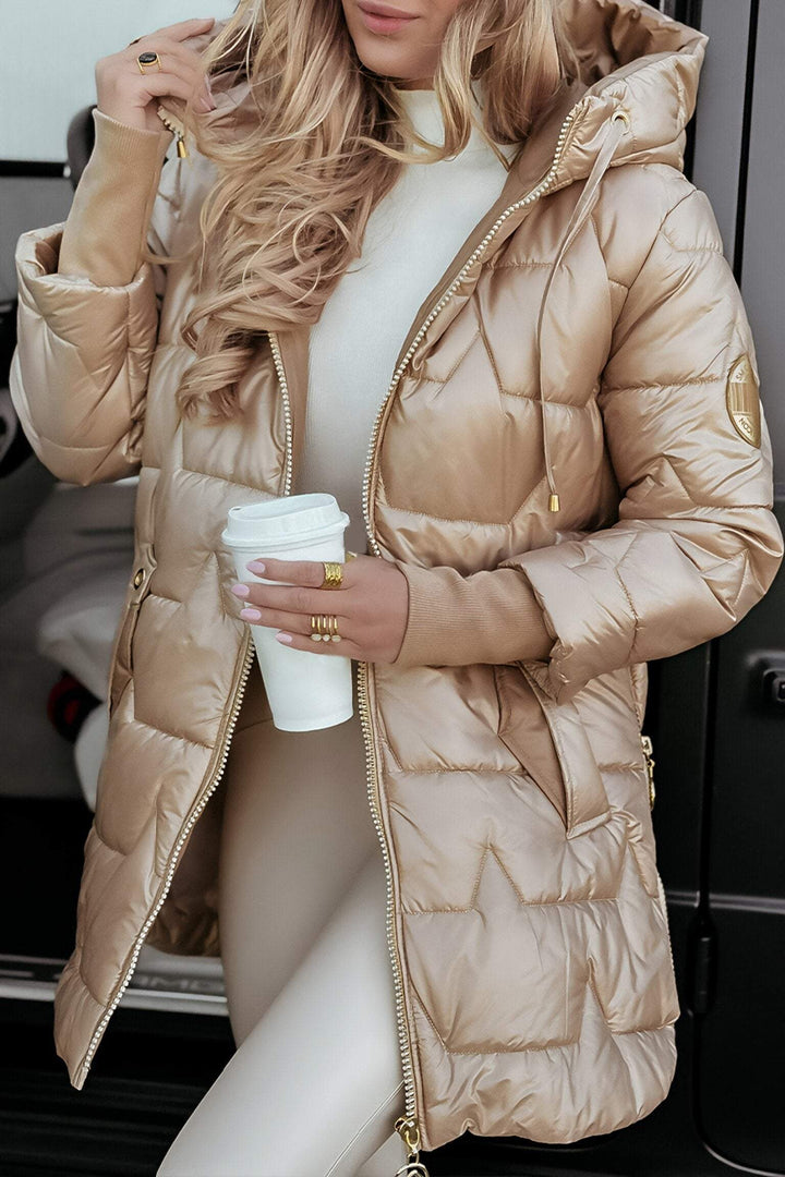 Zoe | Herbstjacke für Damen mit Rundhalsausschnitt und langen Ärmeln