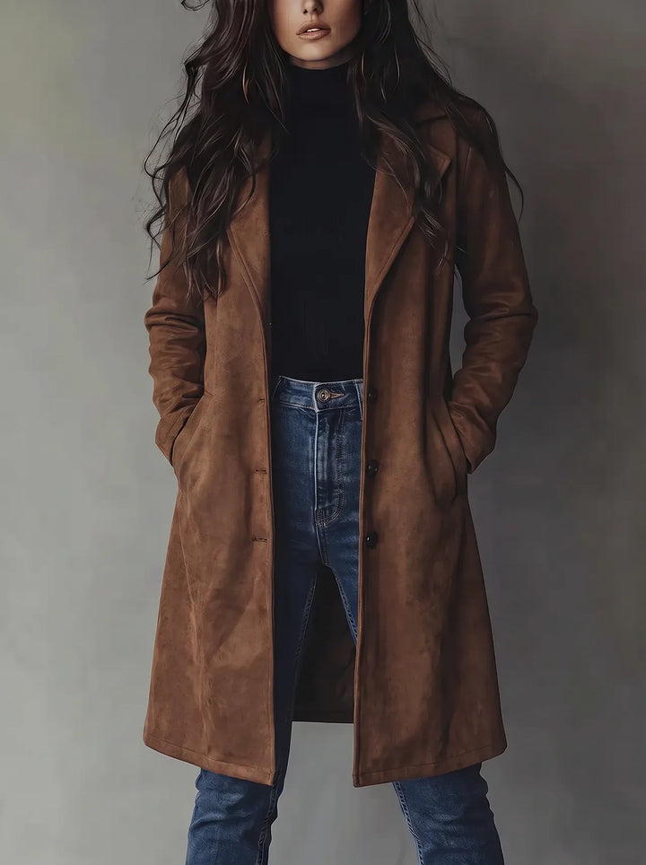 Teresa | Klassischer Trenchcoat im Vintage-Look