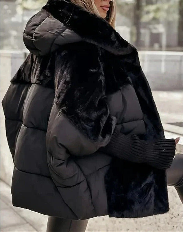 Lucia | Stylische Kapuzen-Daunenjacke für Damen mit langen Ärmeln