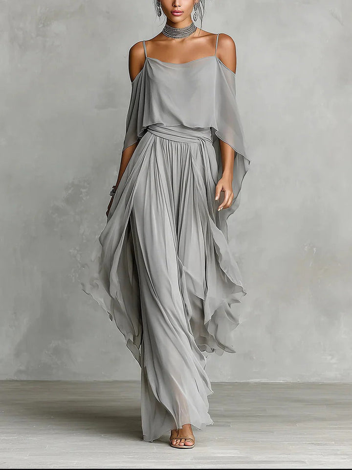 Ivah | schulterfrei Flowy Set