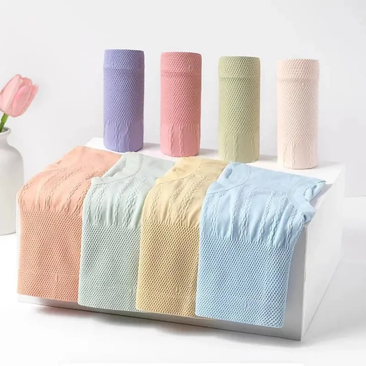 Antibakterische Hohe Taille Bauchkontrolle Unterwäsche für Damen