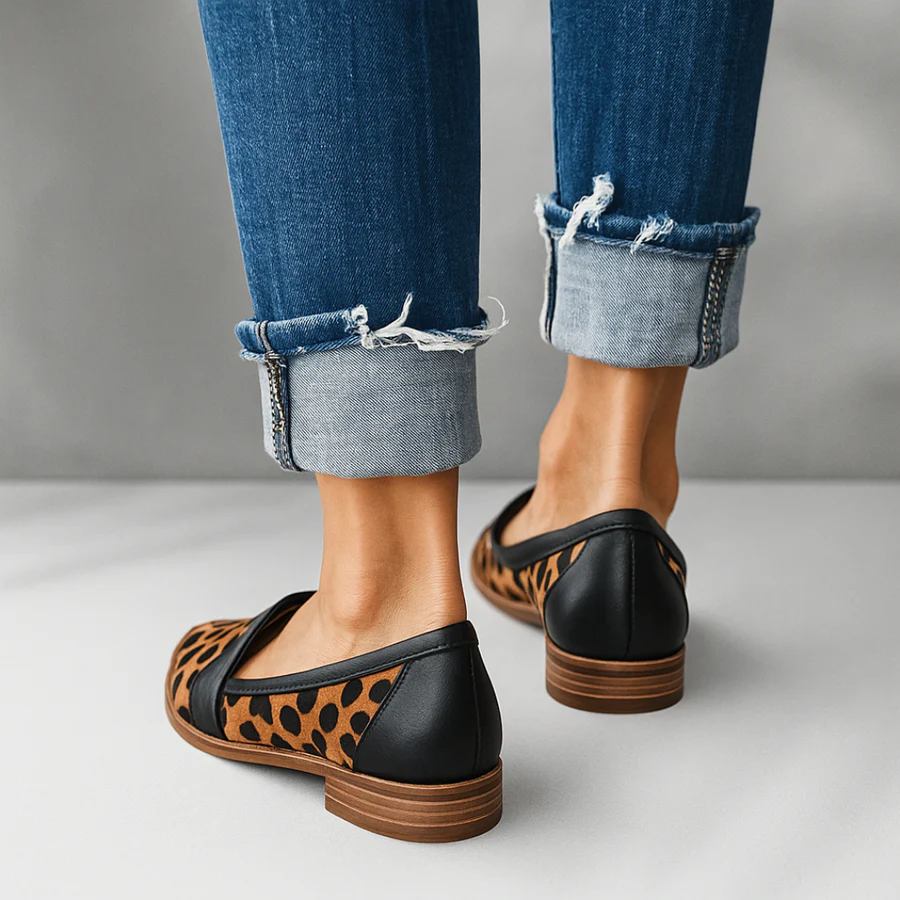 Rosa | Orthopädische Mokassins Ballerinas für Damen