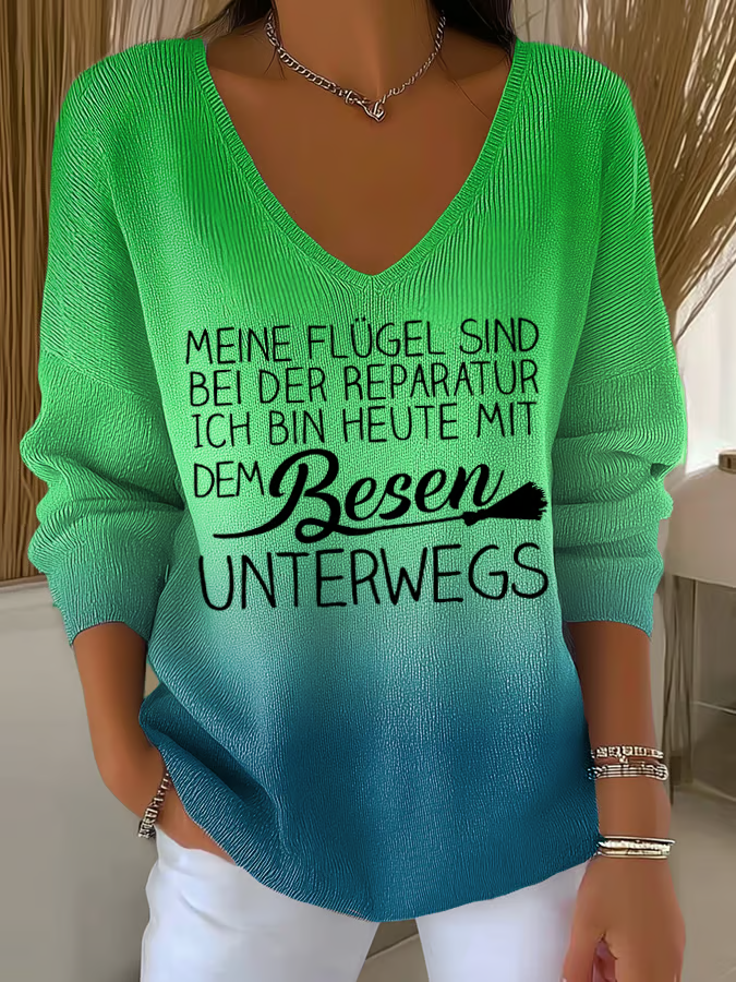 Thea | Damen-Shirt, entspannt und stilvoll mit V-Ausschnitt