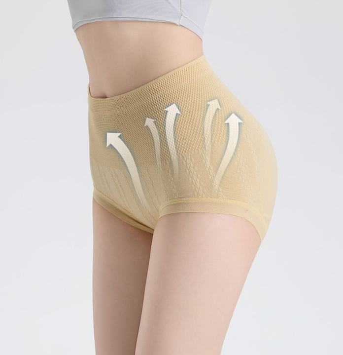 Antibakterische Hohe Taille Bauchkontrolle Unterwäsche für Damen