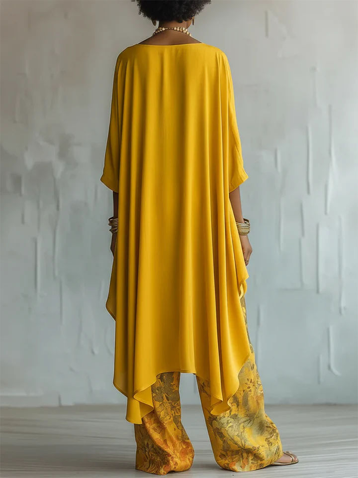 Elena | Damen Zweiteiler mit Blumenmuster