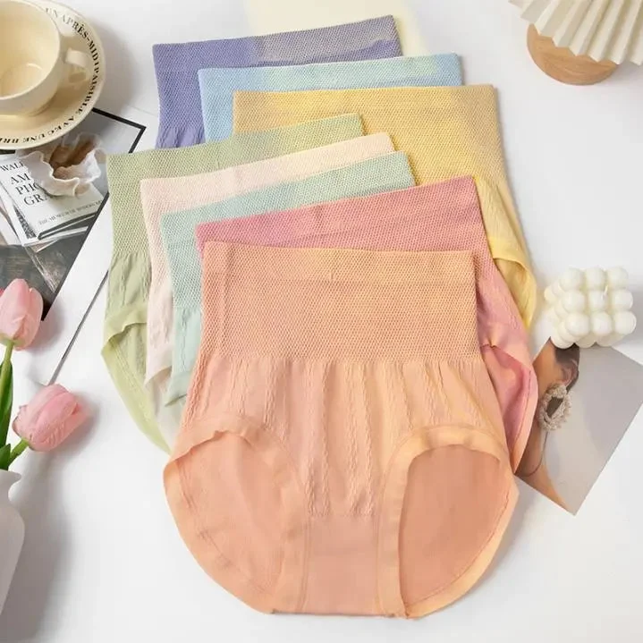 Antibakterische Hohe Taille Bauchkontrolle Unterwäsche für Damen