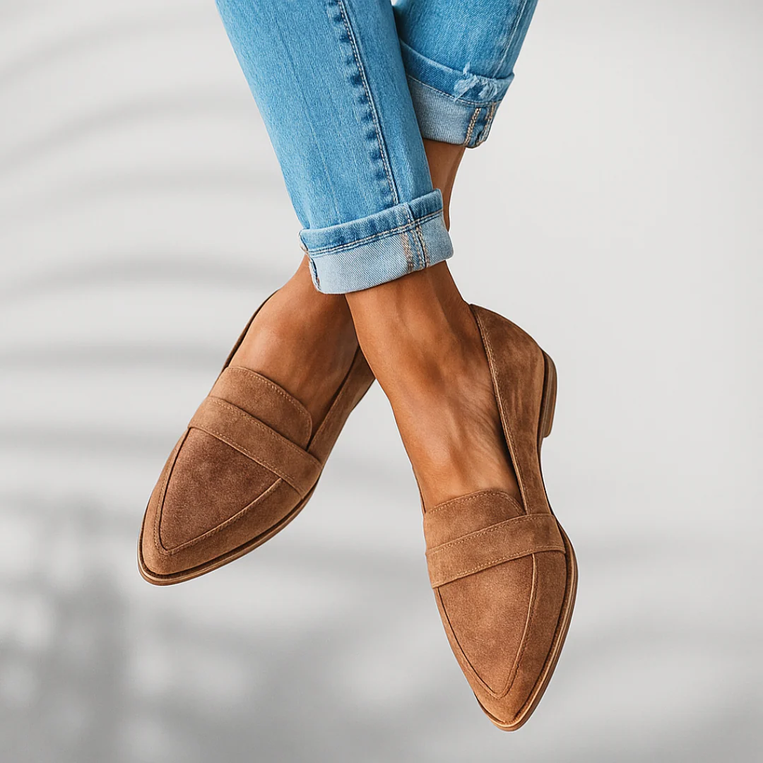Rosa | Orthopädische Mokassins Ballerinas für Damen