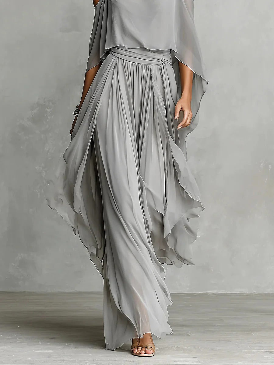 Ivah | schulterfrei Flowy Set