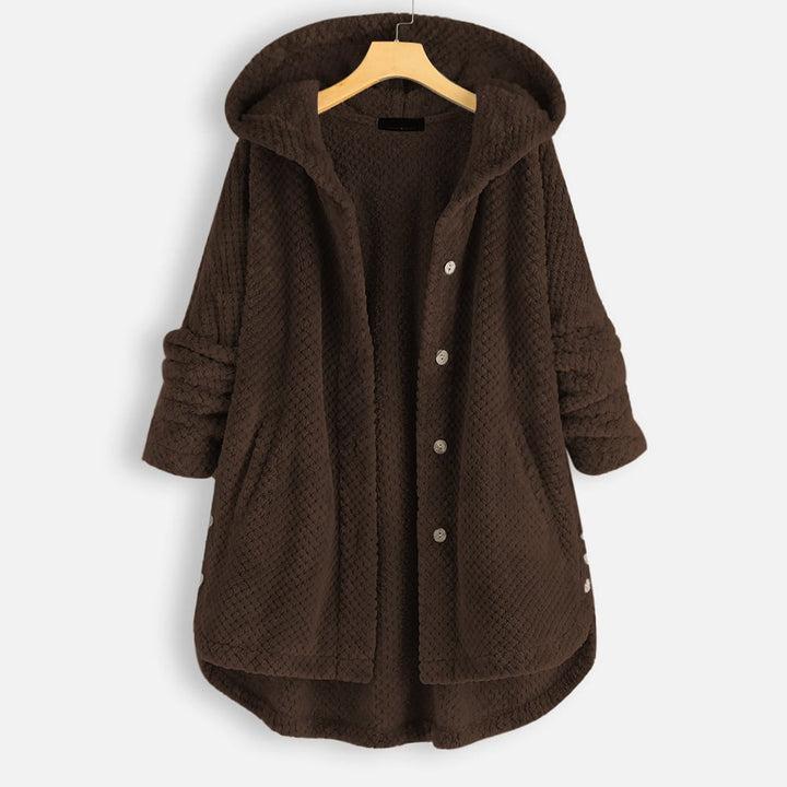 Izzy | Halblange Jacke für Damen mit Wendbarer Kapuze und langen Ärmeln