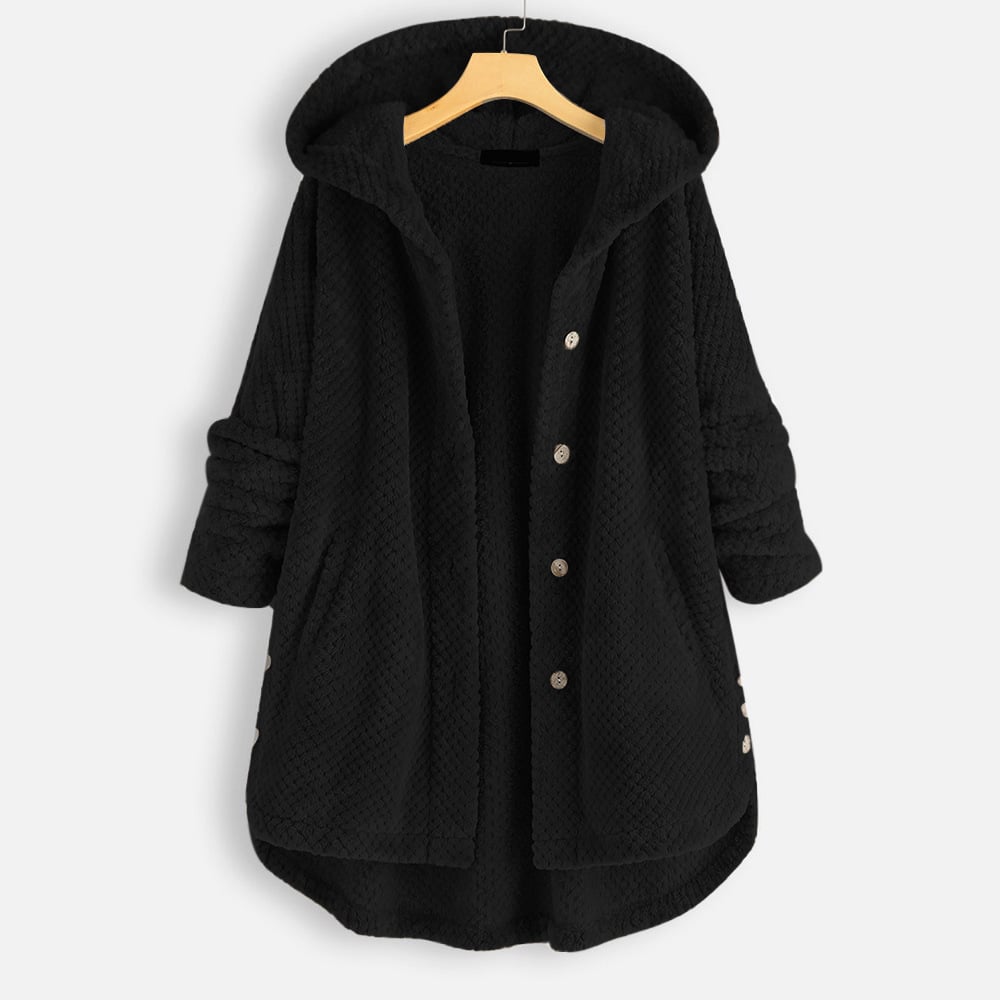 Izzy | Halblange Jacke für Damen mit Wendbarer Kapuze und langen Ärmeln