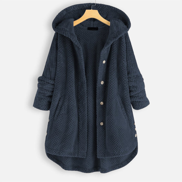 Izzy | Halblange Jacke für Damen mit Wendbarer Kapuze und langen Ärmeln