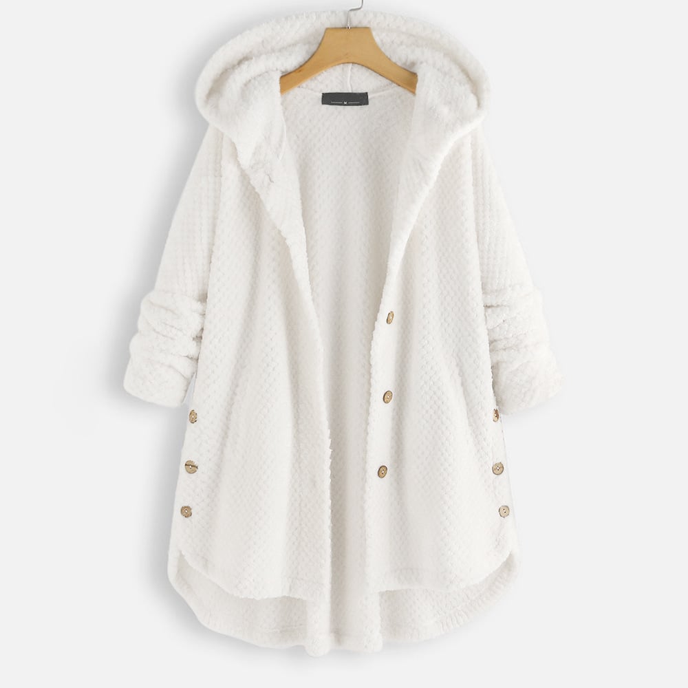 Izzy | Halblange Jacke für Damen mit Wendbarer Kapuze und langen Ärmeln