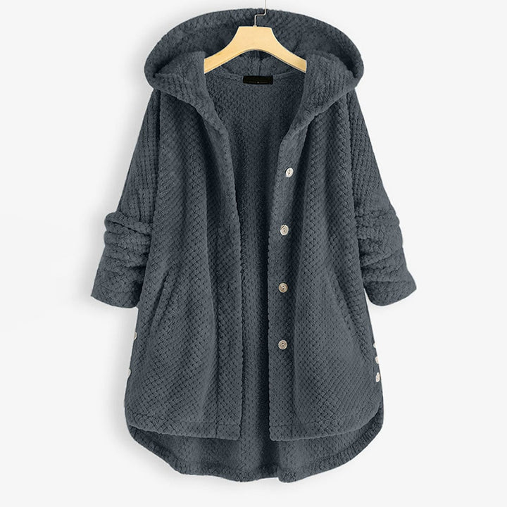 Izzy | Halblange Jacke für Damen mit Wendbarer Kapuze und langen Ärmeln