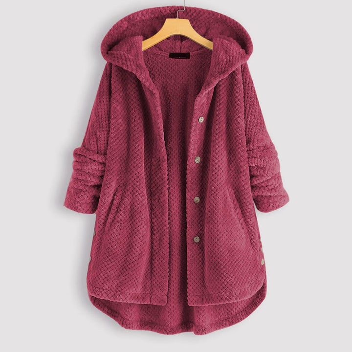 Izzy | Halblange Jacke für Damen mit Wendbarer Kapuze und langen Ärmeln