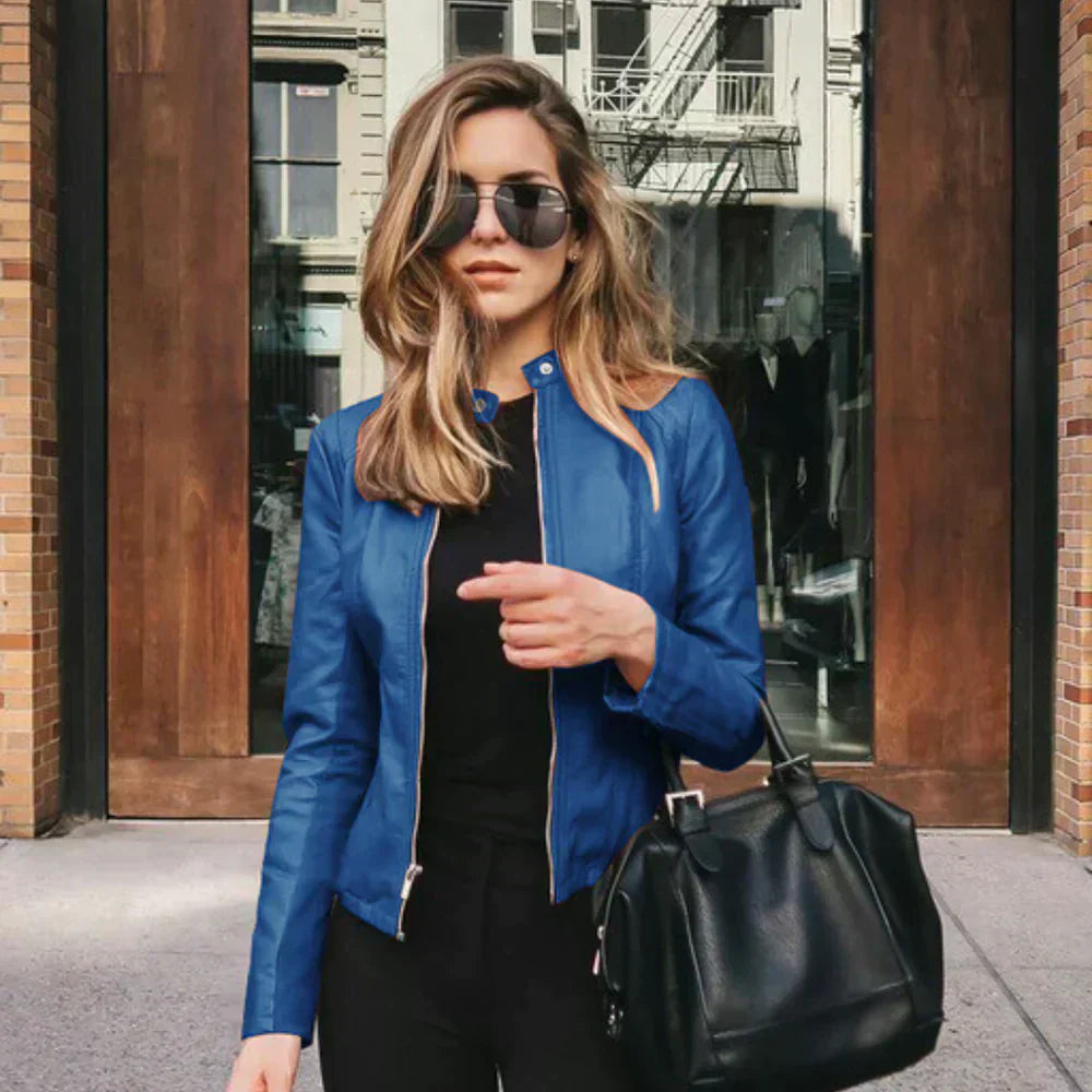 Abigail | Elegante Italienische Jacke für Damen mit langen Ärmeln