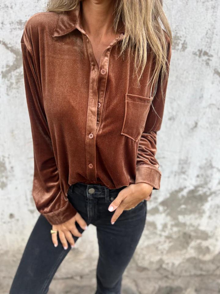 Isabella | Bluse für Damen mit langen Ärmeln
