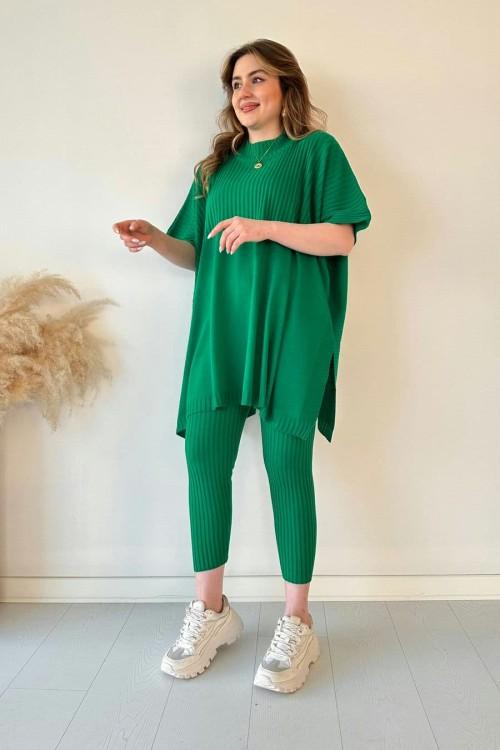 Tess | Zweiteiliges Stretch-Set (Hose + Oberteil) für Damen