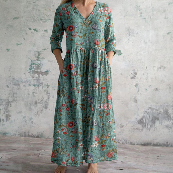 Eliana | Elegantes Blumenkleid in Premium-Qualität für Damen