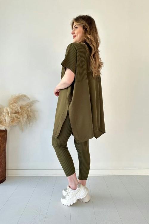 Tess | Zweiteiliges Stretch-Set (Hose + Oberteil) für Damen