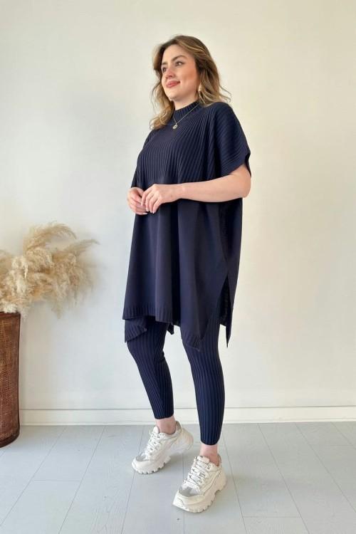 Tess | Zweiteiliges Stretch-Set (Hose + Oberteil) für Damen