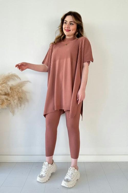 Tess | Zweiteiliges Stretch-Set (Hose + Oberteil) für Damen