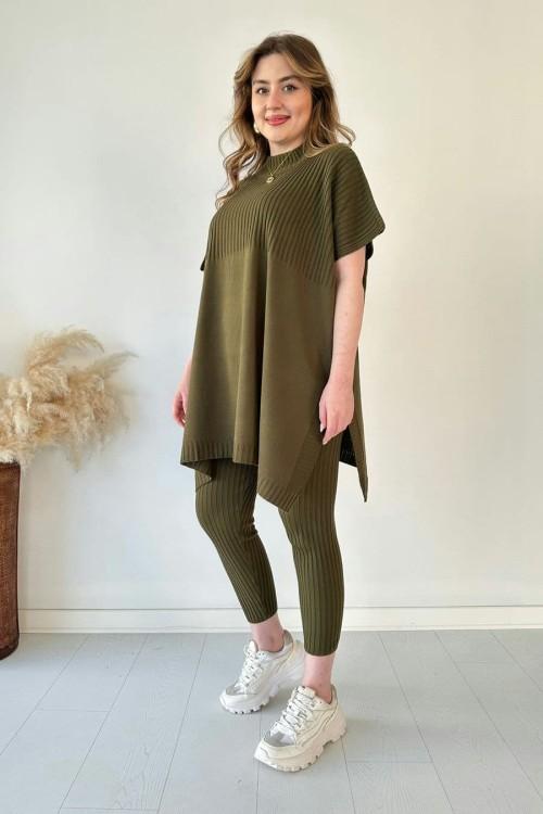 Tess | Zweiteiliges Stretch-Set (Hose + Oberteil) für Damen
