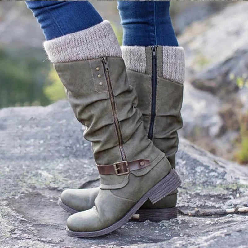 Bonnie | Orthopädische Komfort-Stiefeletten für Damen mit mittelhohem Absatz