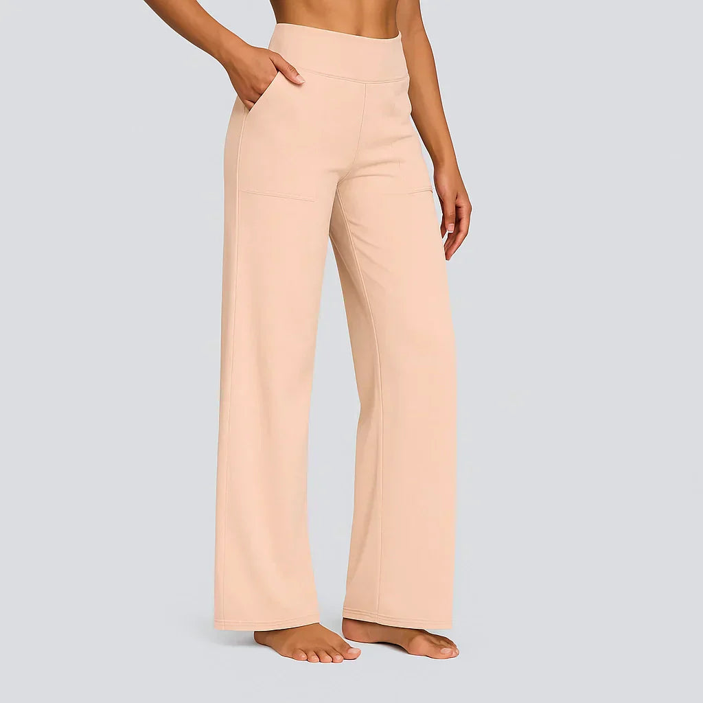 Calista | Bequeme Hosen für Damen mit geradem Bein und hohem Bund