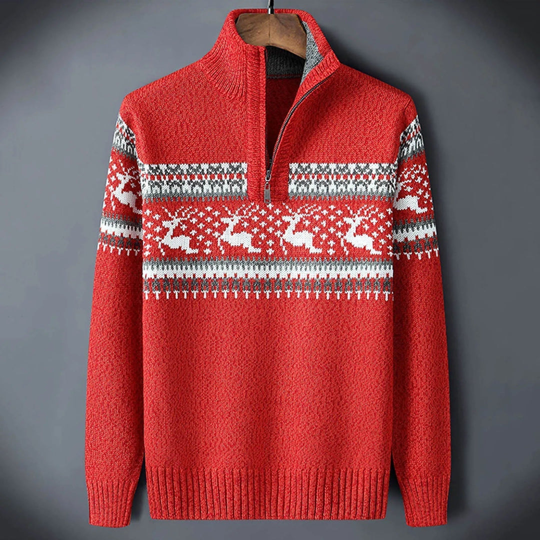 Herren Langarm-Pullover
