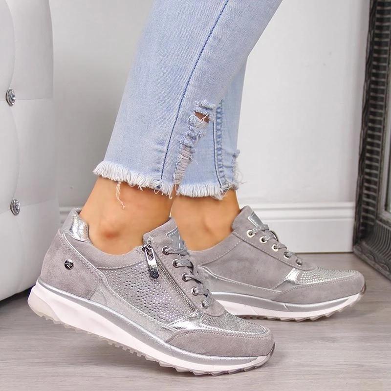 GABBOR Orthopädische Turnschuhe für Damen mit Reißverschluss