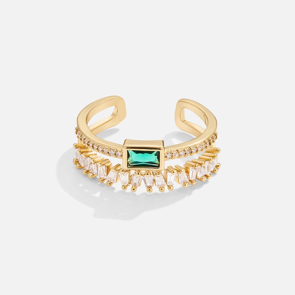 Eugenia | Ring aus geschichtetem Kristall für Damen