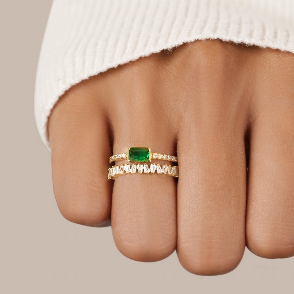 Eugenia | Ring aus geschichtetem Kristall für Damen