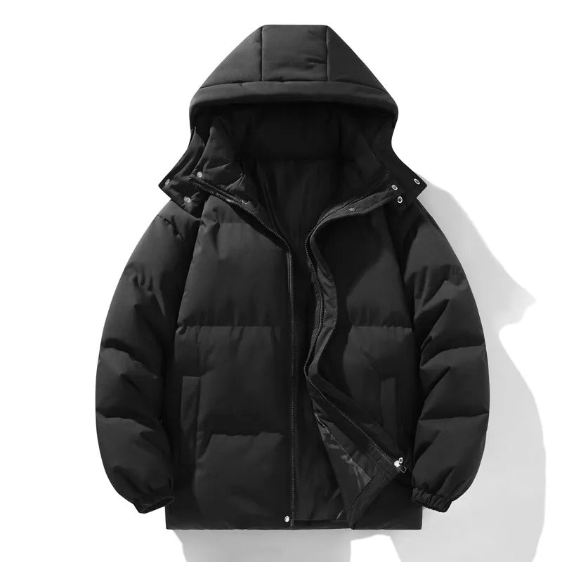 Elegante Kapuzenjacke für Herren mit langen Ärmeln
