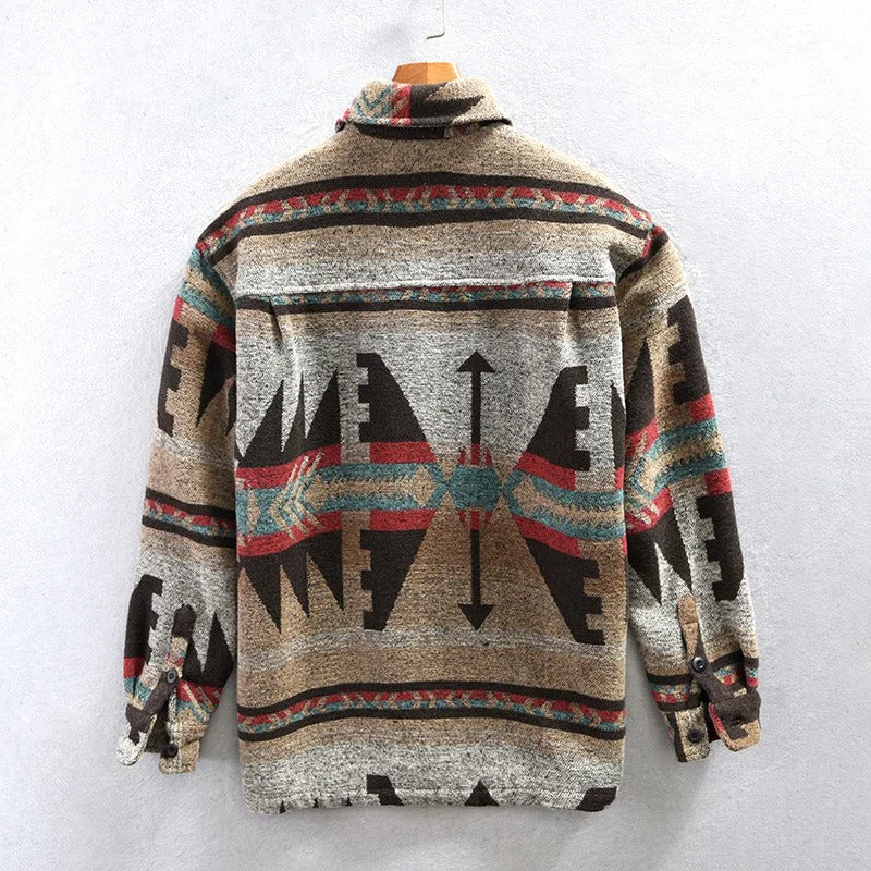 Braylon | Herren Vintage Flanellhemd mit langen Ärmeln