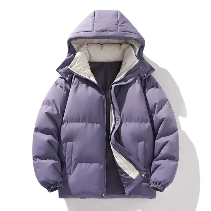 Elegante Kapuzenjacke für Herren mit langen Ärmeln