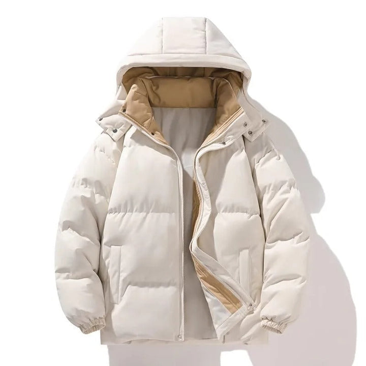 Elegante Kapuzenjacke für Herren mit langen Ärmeln