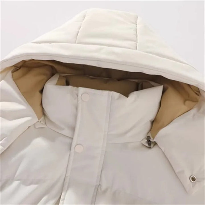 Elegante Kapuzenjacke für Herren mit langen Ärmeln