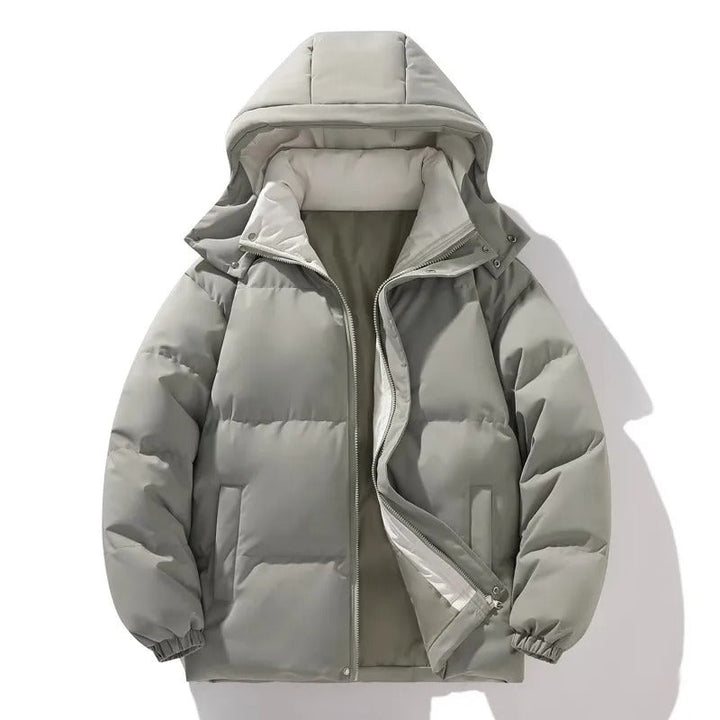 Elegante Kapuzenjacke für Herren mit langen Ärmeln