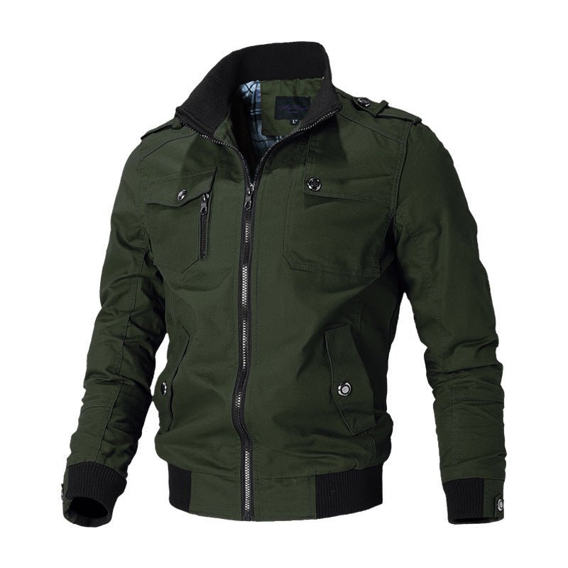 Giovanni | Winddichte Jacke für Männer für Herren mit Stehkragen und langen Ärmeln
