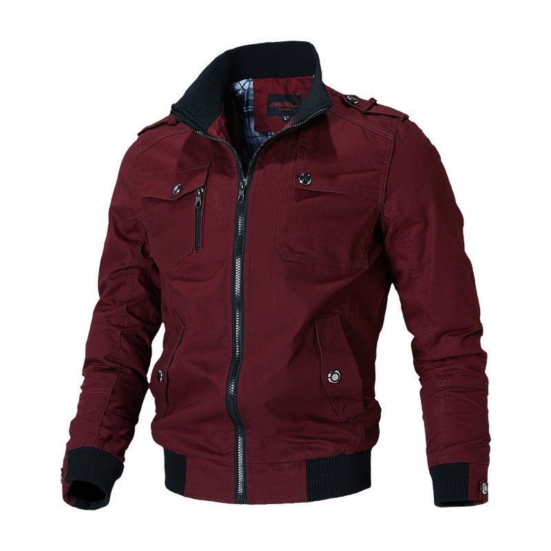 Giovanni | Winddichte Jacke für Männer für Herren mit Stehkragen und langen Ärmeln