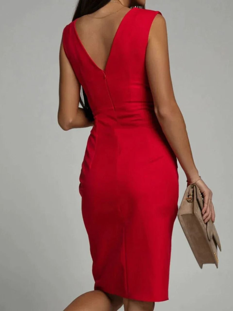 Amelie | Abendkleid für Damen mit V-Ausschnitt