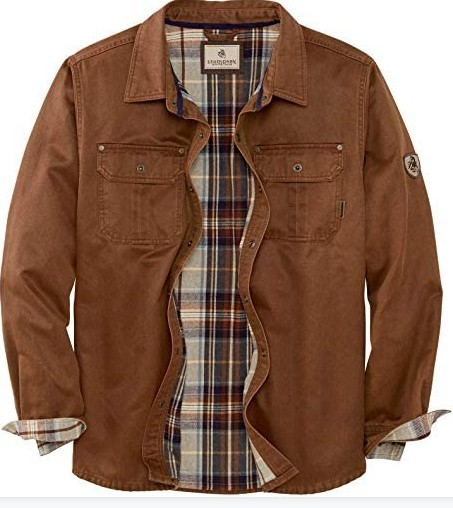 Herren Jacke mit langen Ärmeln, Knöpfen und Taschen